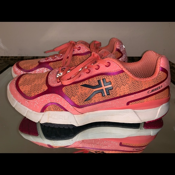 Kuru Carrera Tangerine Magenta Fitness Shoes - Picture 3 of 7
